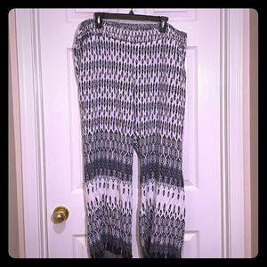 Palazzo plus size pants